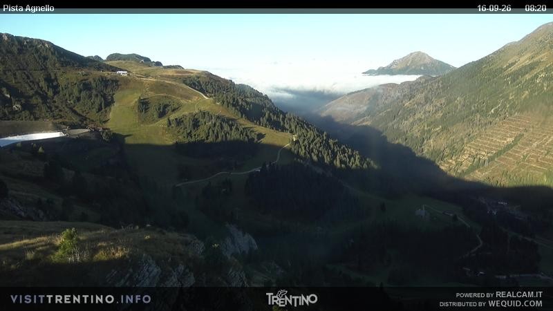 Archiv Foto Webcam Val di Fiemme Agnello
