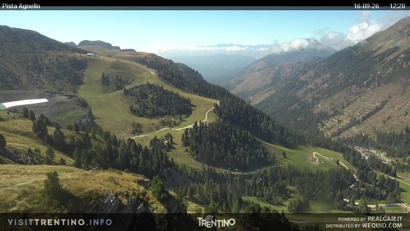 Archiv Foto Webcam Val di Fiemme Agnello