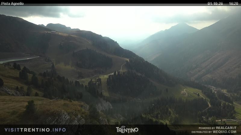 Archiv Foto Webcam Val di Fiemme Agnello