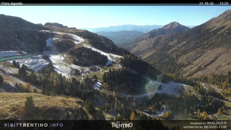 Archiv Foto Webcam Val di Fiemme Agnello