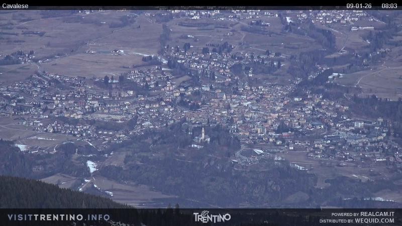 Archiv Foto Webcam Val di Fiemme, Olympiapiste