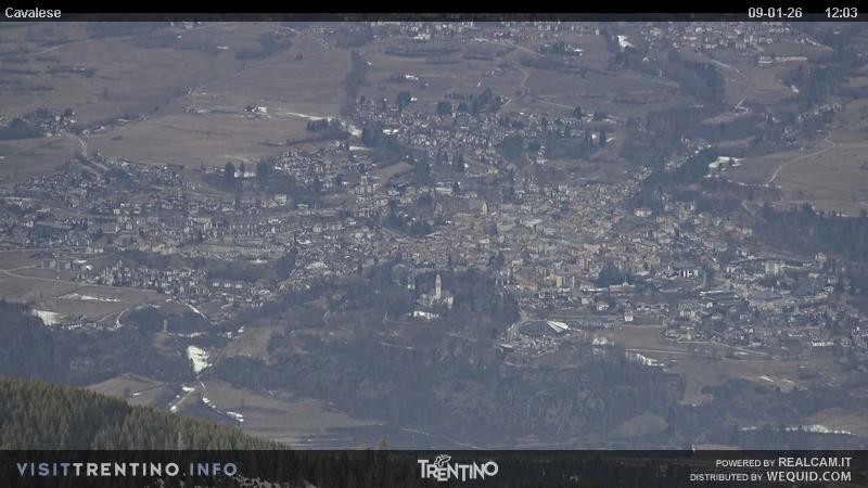 Archiv Foto Webcam Val di Fiemme, Olympiapiste