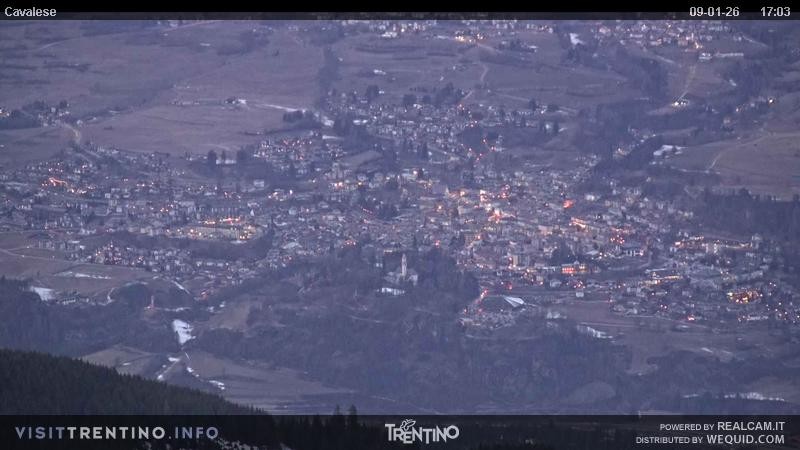 Archiv Foto Webcam Val di Fiemme, Olympiapiste