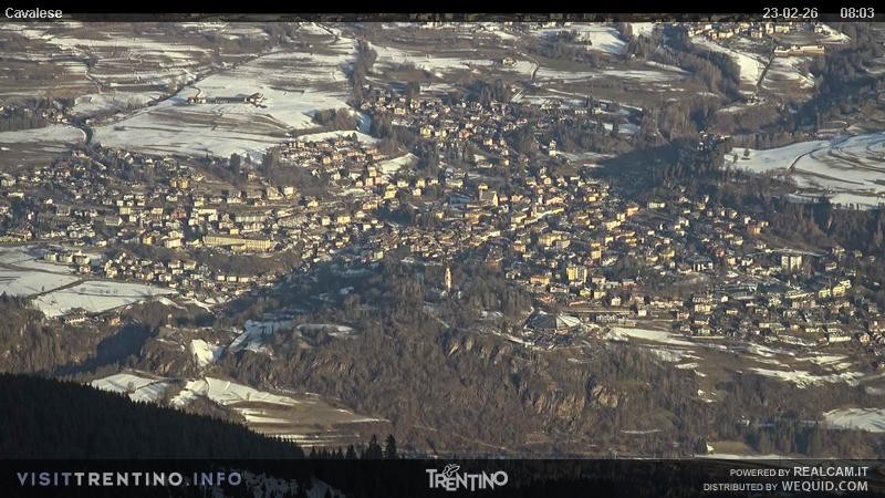 Archiv Foto Webcam Val di Fiemme, Olympiapiste