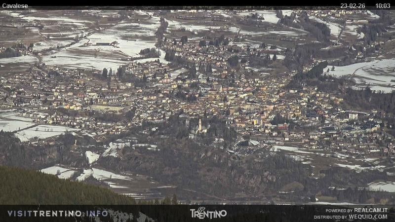 Archiv Foto Webcam Val di Fiemme, Olympiapiste