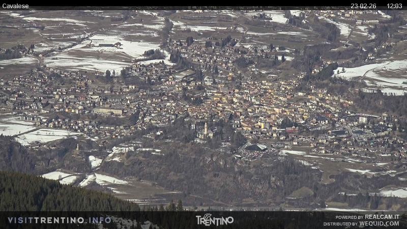 Archiv Foto Webcam Val di Fiemme, Olympiapiste