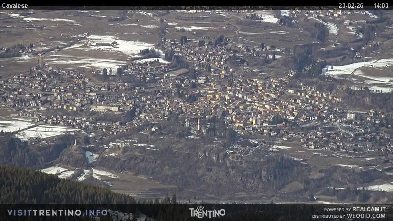 Archiv Foto Webcam Val di Fiemme, Olympiapiste
