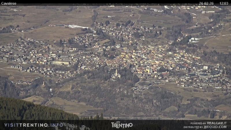 Archived image Webcam Cavalese, Trient