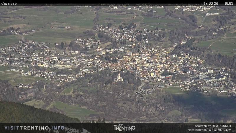 Archiv Foto Webcam Val di Fiemme, Olympiapiste