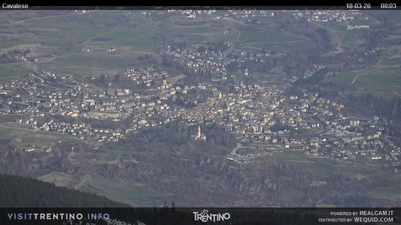 Archiv Foto Webcam Val di Fiemme, Olympiapiste