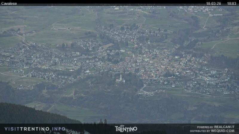 Archiv Foto Webcam Val di Fiemme, Olympiapiste