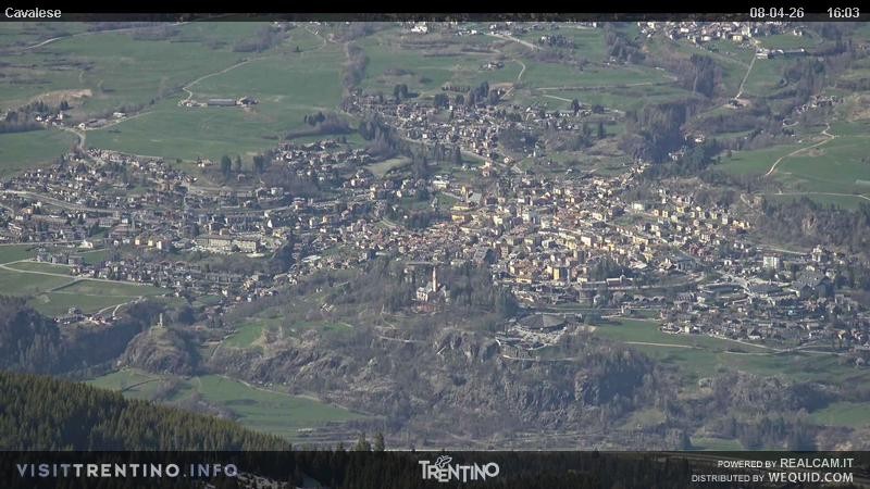 Archived image Webcam Cavalese, Trient