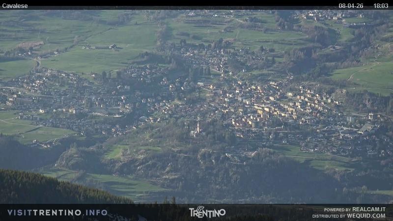 Archived image Webcam Cavalese, Trient