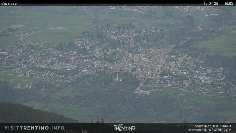 Archiv Foto Webcam Val di Fiemme, Olympiapiste