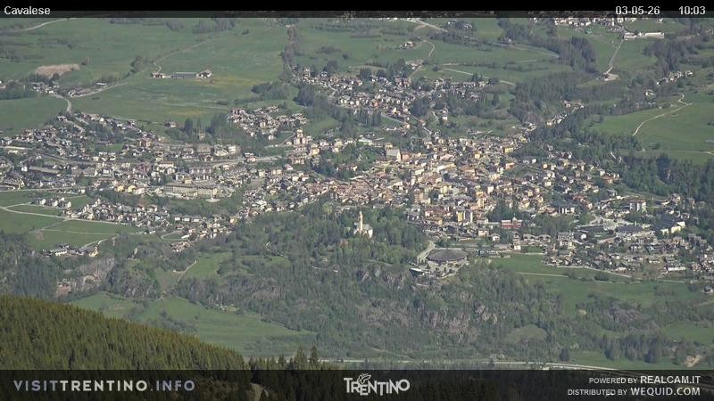 Archiv Foto Webcam Val di Fiemme, Olympiapiste