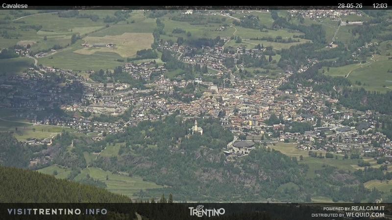 Archiv Foto Webcam Val di Fiemme, Olympiapiste