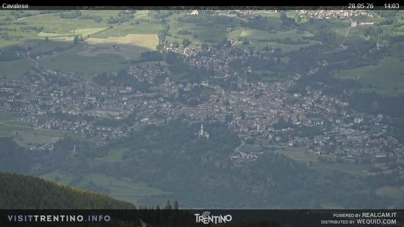 Archiv Foto Webcam Val di Fiemme, Olympiapiste