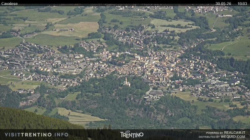 Archiv Foto Webcam Val di Fiemme, Olympiapiste