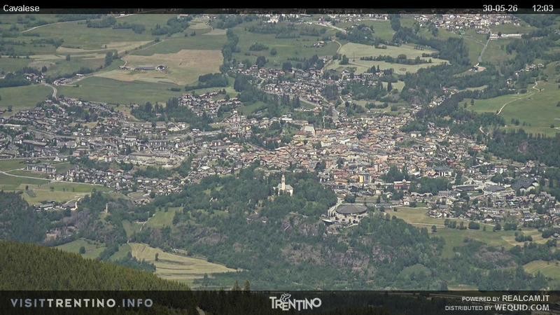 Archiv Foto Webcam Val di Fiemme, Olympiapiste