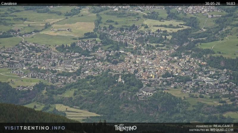 Archiv Foto Webcam Val di Fiemme, Olympiapiste