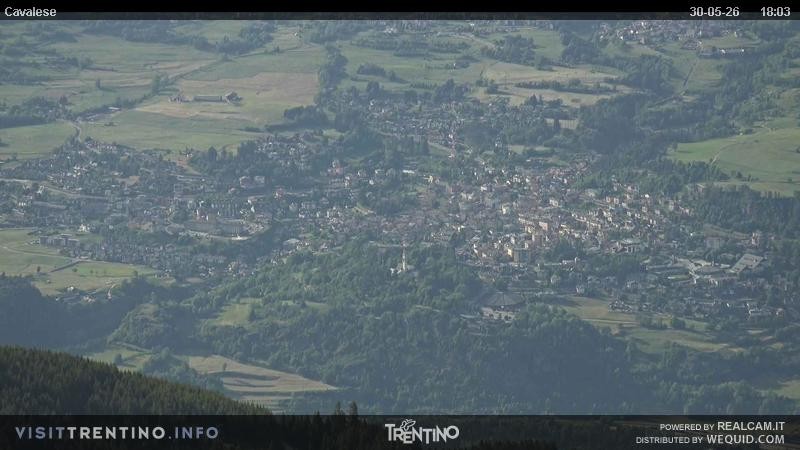 Archiv Foto Webcam Val di Fiemme, Olympiapiste