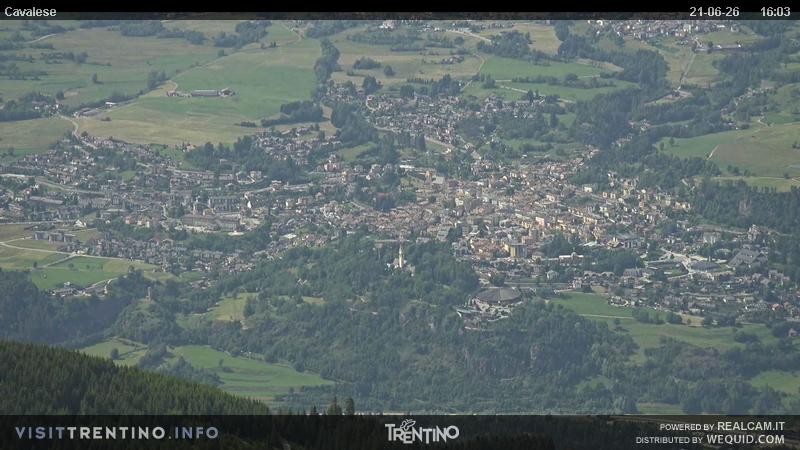 Archiv Foto Webcam Val di Fiemme, Olympiapiste