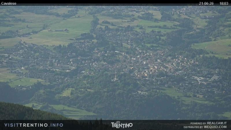 Archiv Foto Webcam Val di Fiemme, Olympiapiste