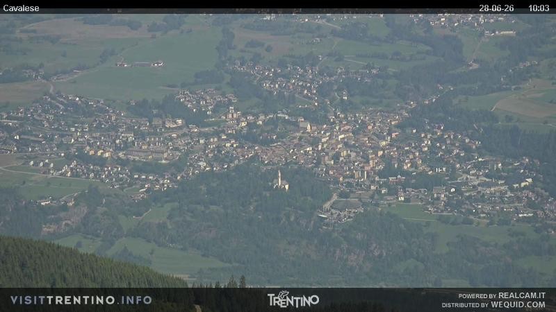Archiv Foto Webcam Val di Fiemme, Olympiapiste