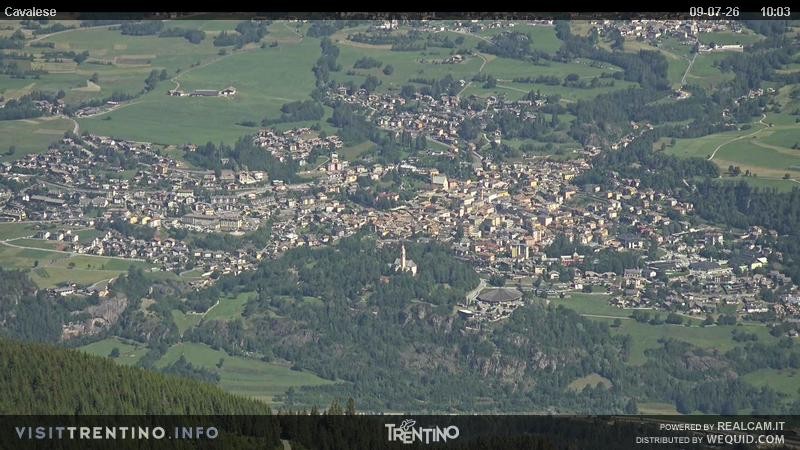 Archiv Foto Webcam Val di Fiemme, Olympiapiste
