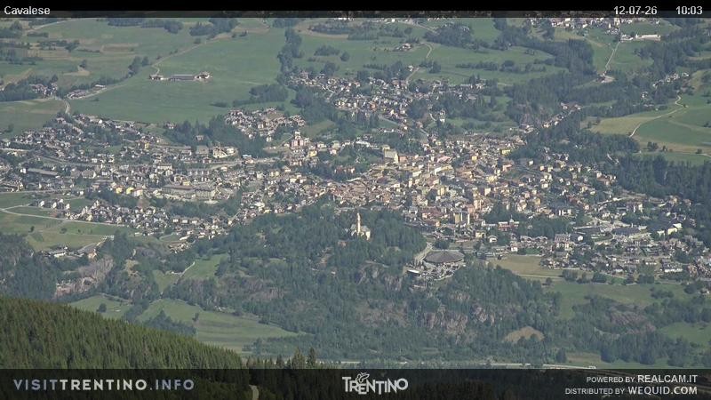 Archiv Foto Webcam Val di Fiemme, Olympiapiste