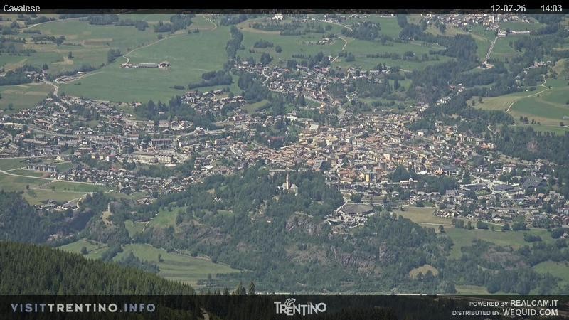 Archiv Foto Webcam Val di Fiemme, Olympiapiste