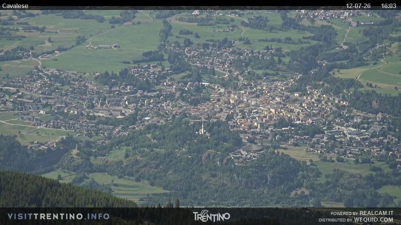 Archiv Foto Webcam Val di Fiemme, Olympiapiste
