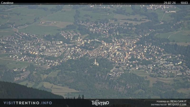 Archiv Foto Webcam Val di Fiemme, Olympiapiste
