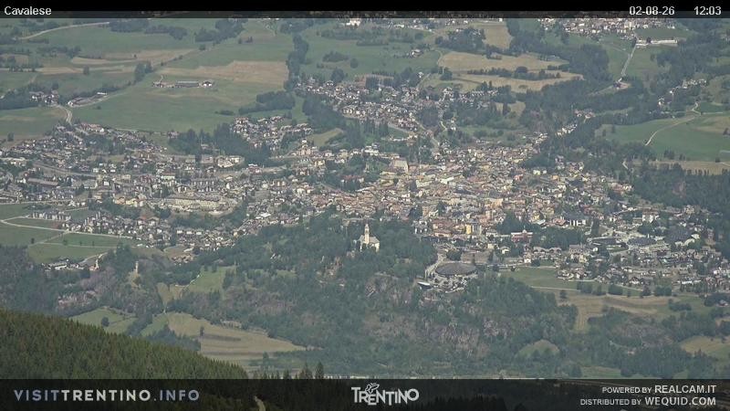 Archiv Foto Webcam Val di Fiemme, Olympiapiste