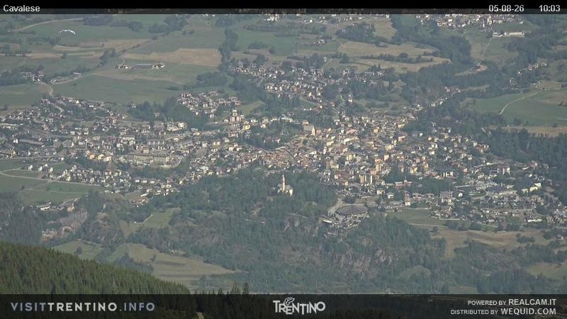 Archiv Foto Webcam Val di Fiemme, Olympiapiste