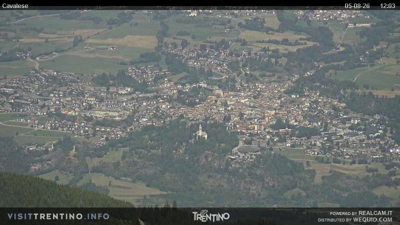 Archiv Foto Webcam Val di Fiemme, Olympiapiste