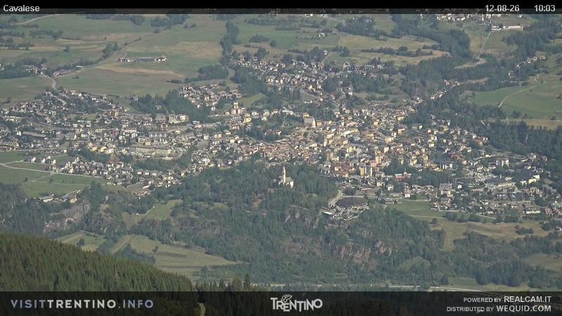 Archiv Foto Webcam Val di Fiemme, Olympiapiste