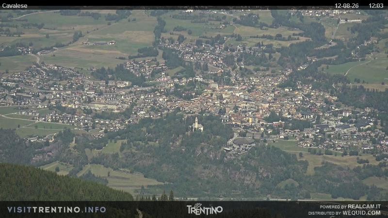 Archiv Foto Webcam Val di Fiemme, Olympiapiste