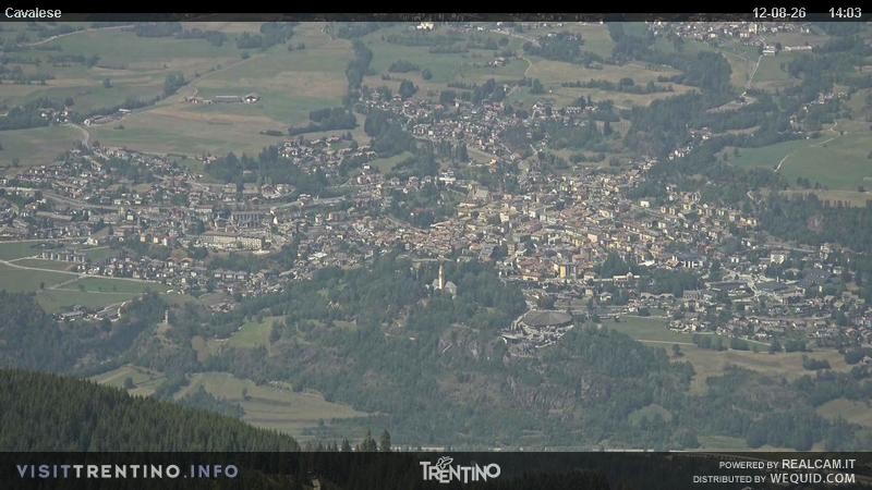 Archiv Foto Webcam Val di Fiemme, Olympiapiste