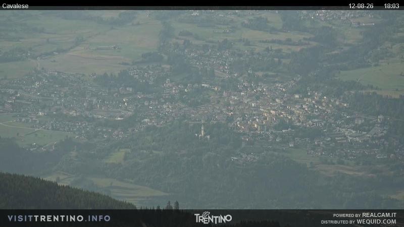 Archiv Foto Webcam Val di Fiemme, Olympiapiste