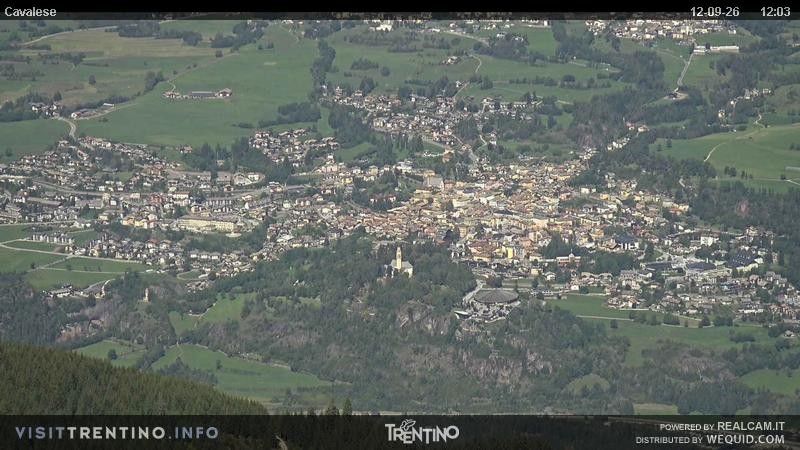 Archived image Webcam Cavalese, Trient