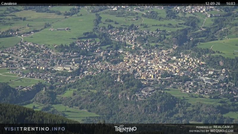 Archived image Webcam Cavalese, Trient
