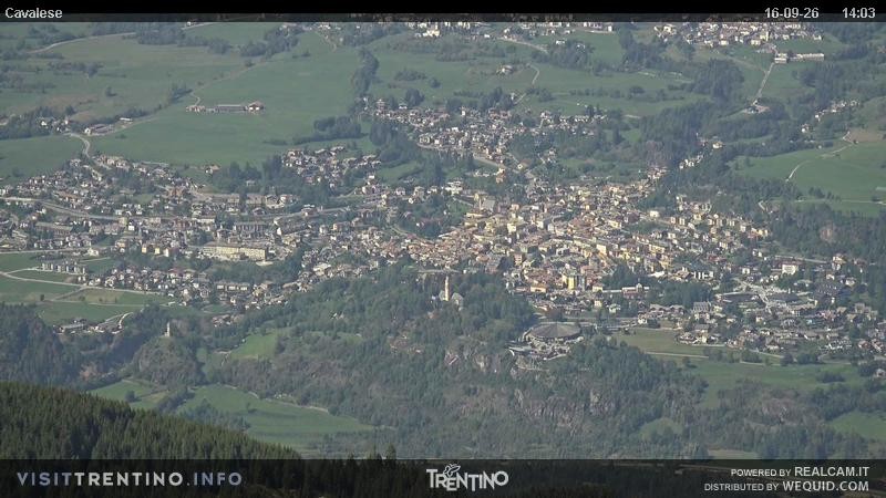 Archiv Foto Webcam Val di Fiemme, Olympiapiste