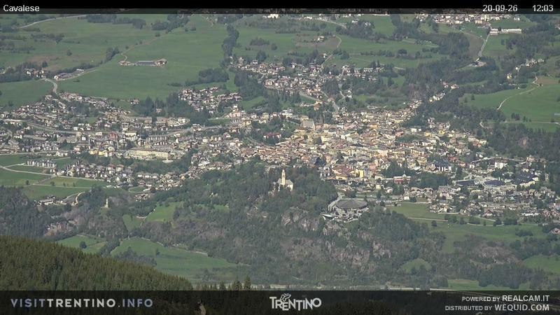 Archived image Webcam Cavalese, Trient