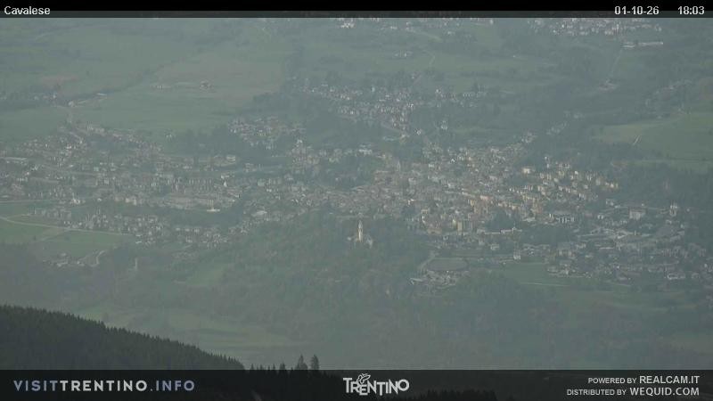 Archiv Foto Webcam Val di Fiemme, Olympiapiste