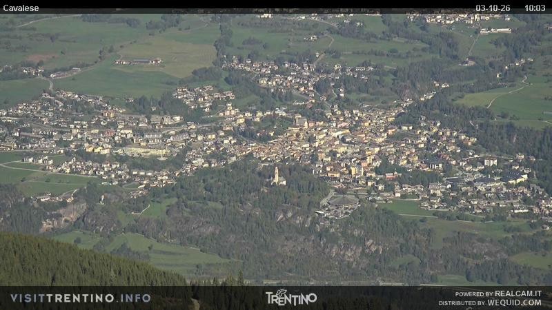 Archiv Foto Webcam Val di Fiemme, Olympiapiste