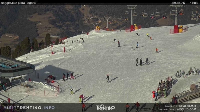 Archiv Foto Webcam Val di Fiemme Cavalese