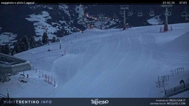 Archiv Foto Webcam Val di Fiemme Cavalese