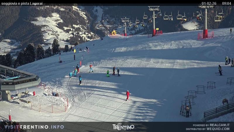 Archiv Foto Webcam Val di Fiemme Cavalese