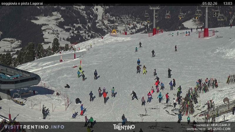 Archiv Foto Webcam Val di Fiemme Cavalese
